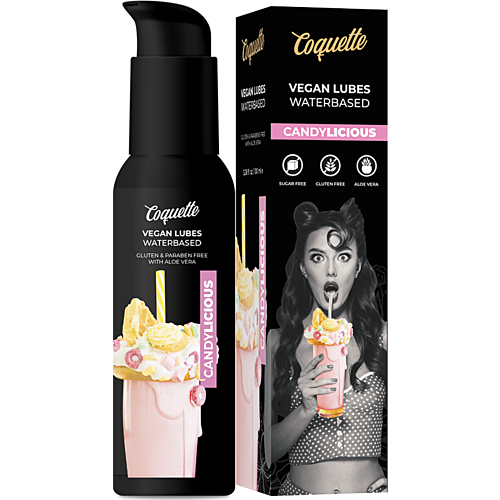 Lubrifiant Coquette Candylicious 100ml cu gust dulce