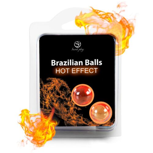 Lubrifiant SECRETPLAY Brazilian Balls cu efect de căldură