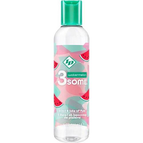 Lubrifiant ID 3SOME Sandía 4 FL OZ - 3 în 1