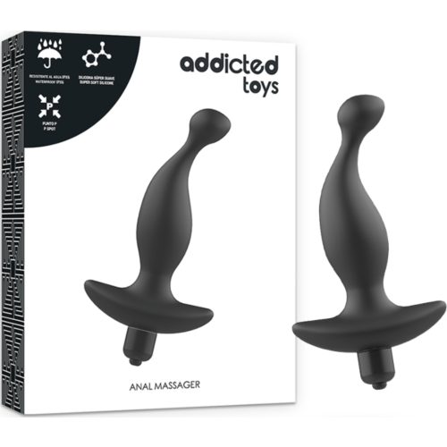 Masajeador Anal Addicted Toys Modelul 1 cu Vibratie Puternica