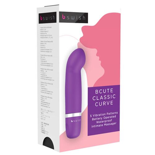 Vibrator B SWISH BCUTE CLASSIC CURVE cu stimulare precisă