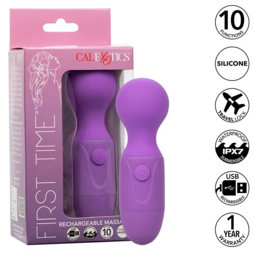 Vibrator CALEXOTICS First Time cu 10 vibrații