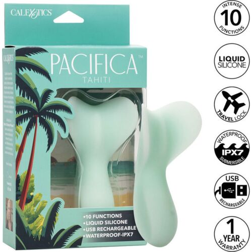 Stimulator Clitoridian CALEXOTICS Pacifica Tahiti cu 10 funcții