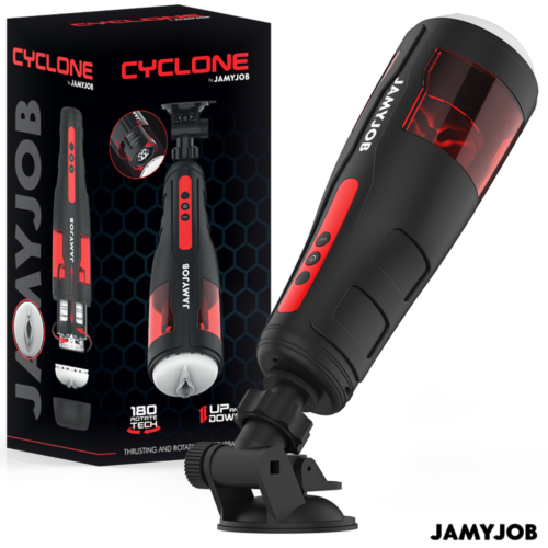 Masturbator JAMYJOB CYCLONE cu 20 moduri de stimulare
