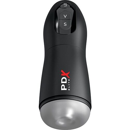 Masturbator PDX ELITE Suck-O-Matic cu suțiune