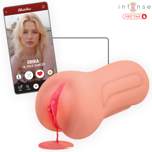 Masturbator Intense Erika cu textură stimulativă