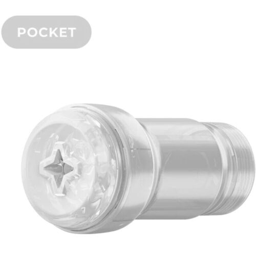 Masturbator KIIROO Feel Pocket Stroker Crystal - Experiență vizuală intensă