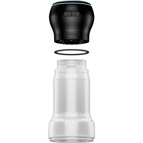 Masturbator KIIROO Feel Pocket Stroker Crystal cu suție