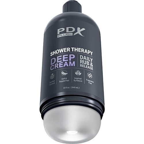 Masturbator PDX PLUS+ Deep Cream cu design discret