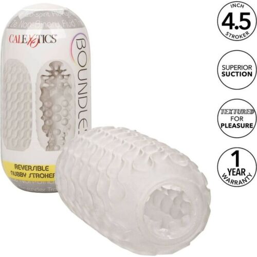Masturbator CALEXOTICS Nubby Stroker cu texturi reversibile