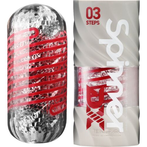 Masturbator Tenga Spinner DX 03 Steps cu textură adaptabilă
