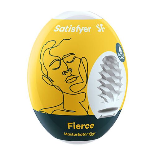 Masturbator Egg Satisfyer Fierce cu texturi plăcute
