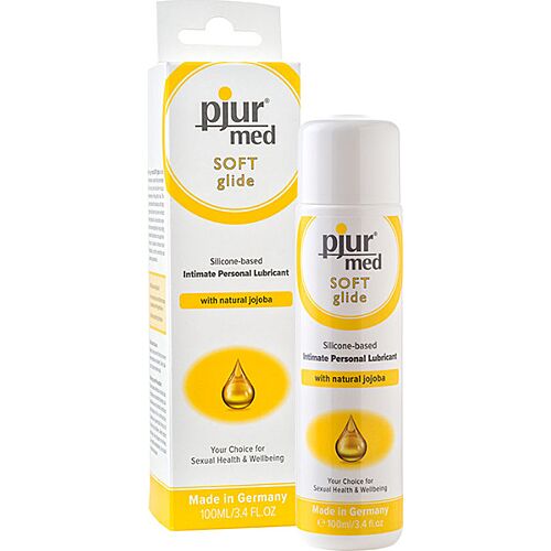 Lubrifiant Pjur Med Soft Glide 100 ml pentru piele sensibila
