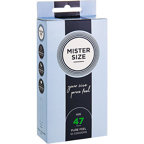 Prezervative MISTER SIZE XS 47 mm - Ajustare sigură