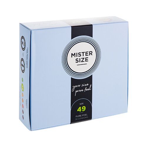 Prezervative Mister Size 49 mm pentru sex sensibil