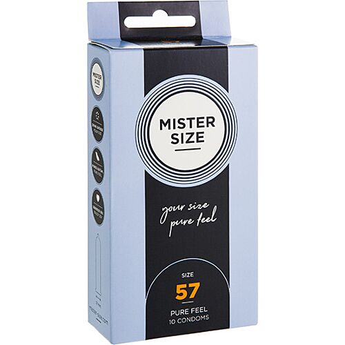 Prezervative MISTER SIZE Talla L 57 mm Ajustare sigură