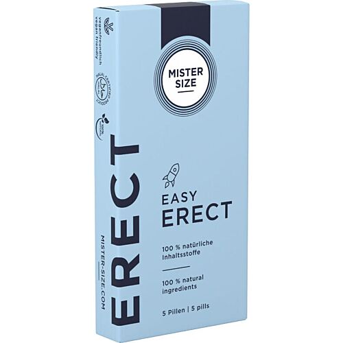 Capsule MISTER SIZE Easy Erect pentru stimă crescută