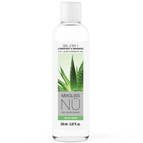 Lubrifiant și gel de masaj MIXGLISS NÜ Aloe Vera 150 ML