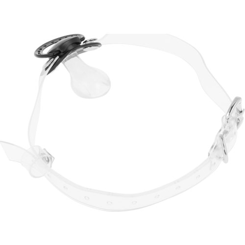 Mordaza Chupete OHMAMA FETISH cu tirante ajustabile