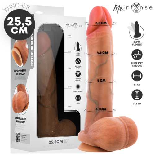 Dildo MR. INTENSE Gary XL cu testicule