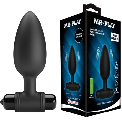 Vibrator anal MR PLAY SUPER POWER cu vibrație
