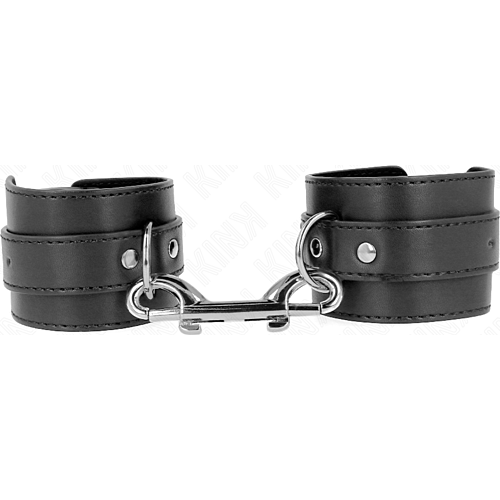 Cătușe KINK Wrist Restraint cu remaches și hebila ajustabilă
