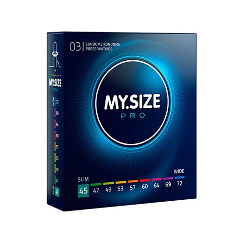 Prezervative MY SIZE PRO 45 mm | Sensibilitate maximă