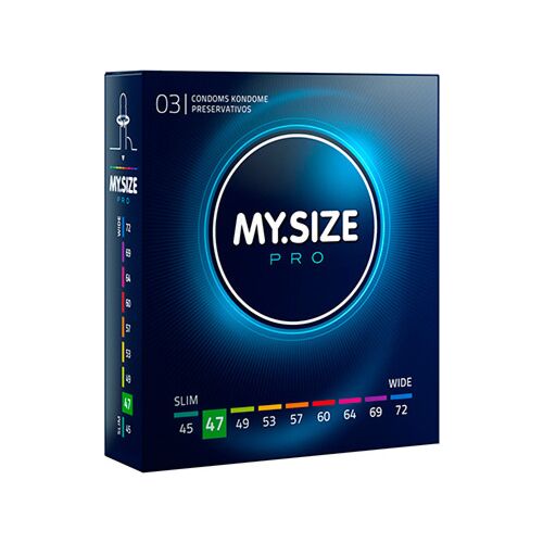 Prezerwativ MY SIZE PRO 47 mm | Ajustare individuală