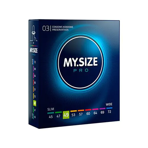 Prezervative My.Size PRO Talla 49 | 3 unități