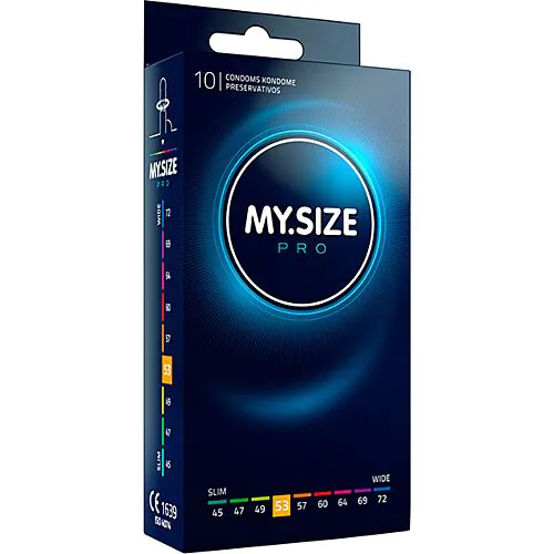 Prezervativ My.Size PRO Talla 53 - Măsură confortabilă