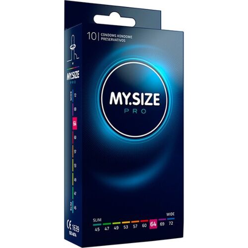 Prezervative MY SIZE PRO 64 MM pentru confort personalizat