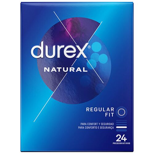 Prezervative Durex Natural 24 buc forma easy on