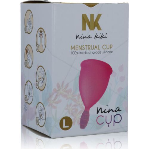 Cupa Menstruală Nina Kikí Talla L - Ecologică și Confortabilă