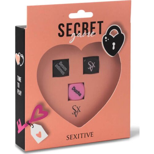 Set de zaruri SEXITIVE Secret game pentru jocuri erotice