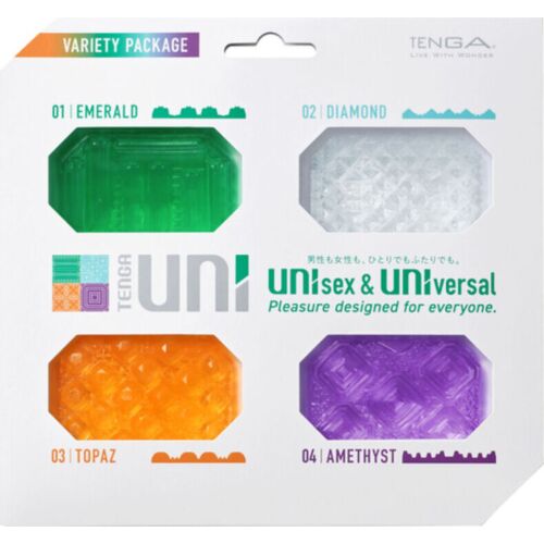 Masturbator TENGA UNI VARIETY PACK - Stimulare variată