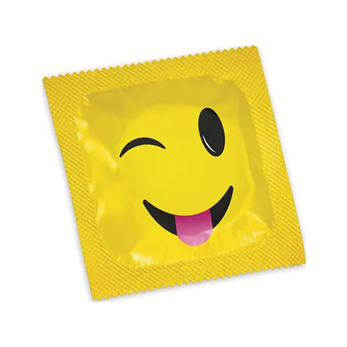 Prezervative Pasante Smiley 144 Uds cu fețe amuzante
