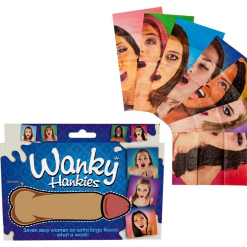 Păpuși Distractive Spencer & Fleetwood Wanky Hankies pentru petreceri