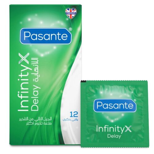Prezervative PASANTE Delay Infinity pentru o experiență prelungită