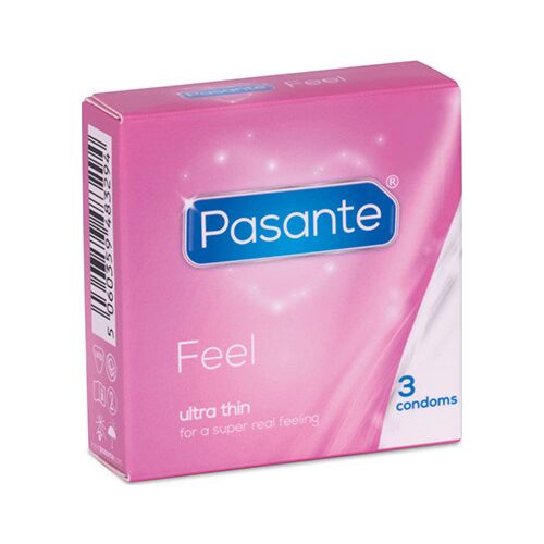 Prezervative Pasante Sensitive 3 unități - Ultra fine pentru apropiere