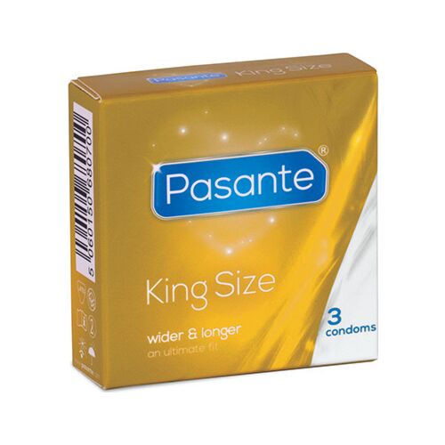 Prezervative Pasante King MS – Lungi și late