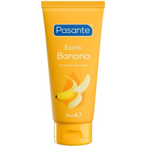 Lubrifiant Pasante cu aromă de banană - 75 ml