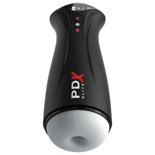 Masturbator PDX ELITE FAP-GASM CLEAR cu suție intermitentă