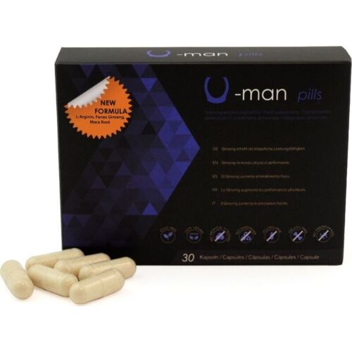 Complement alimenticio 500COSMETICS U-Man Pills pentru virilitate
