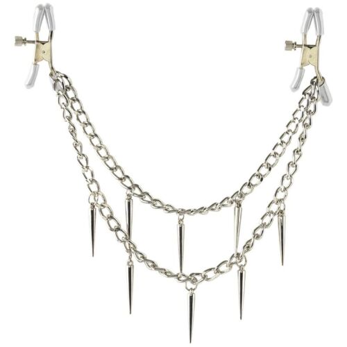 Pinze pentru sâni FETISH FANTASY SERIES Rock Hard cu presiune ajustabilă