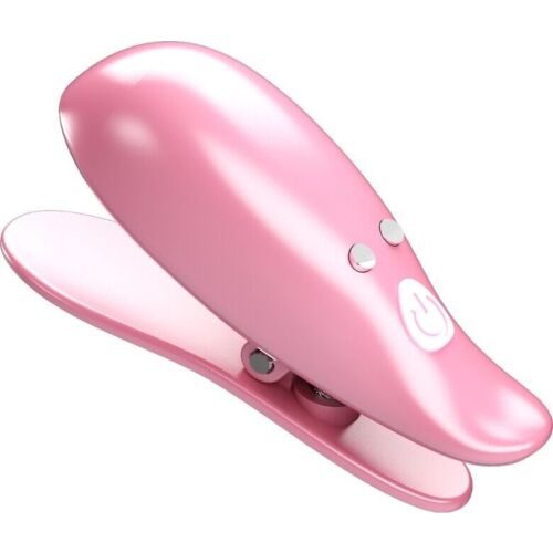 Pinze pentru mameloane Pretty Love Flirtation Leaf cu vibrație