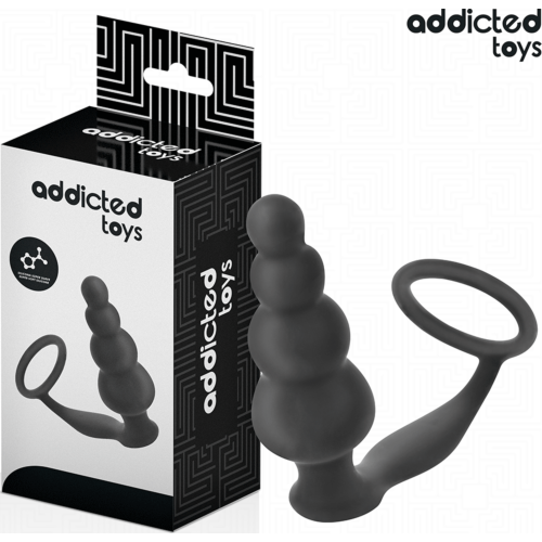 Plug Anal Addicted Toys Model 5 cu Inel Stimulativ