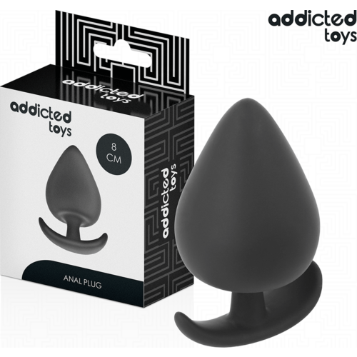 Plug Anal Addicted Toys Talla L | 8 cm din silicon medical