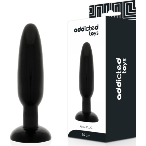 Plug anal Addicted Toys 14 cm hipoalergenic și flexibil