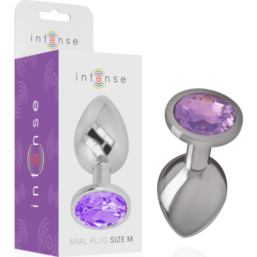 Plug anal INTENSE cu bijuterie din diamant