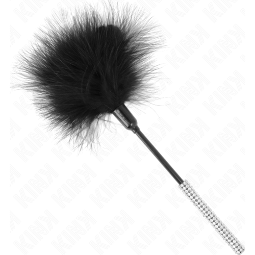 Plume KINK cu mâner din diamante de imitație